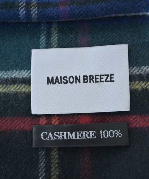 MAISON BREEZE（メゾンブリーズ）マフラー 緑 サイズ:- レディース/2200690464047