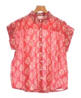 MAISON HOTEL（メゾンホテル）カジュアルシャツ 赤 サイズ:S レディース/2200625152094