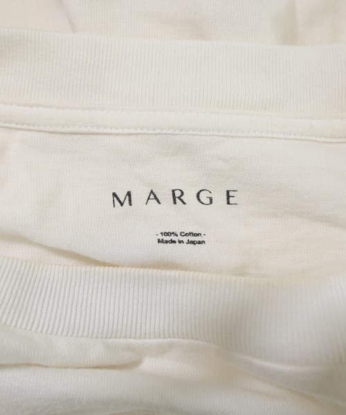MARGE（マージ）Tシャツ・カットソー 白 サイズ:3(L位) メンズ/2200614676044