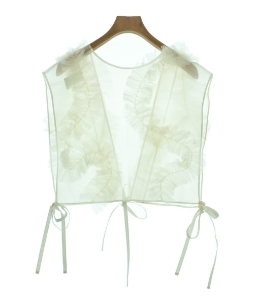 MARGE（マージ）ベスト 白 サイズ:F レディース/2200616182123