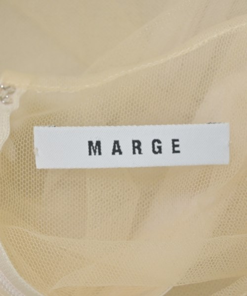 MARGE（マージ）ブラウス ベージュ サイズ:F レディース/2200700062058