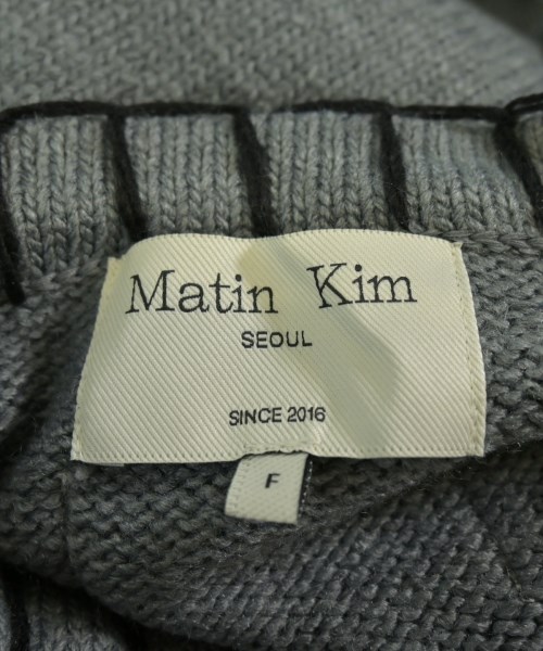 Matin Kim（マーティンキム）ニット・セーター グレー サイズ:F レディース/2200620744171