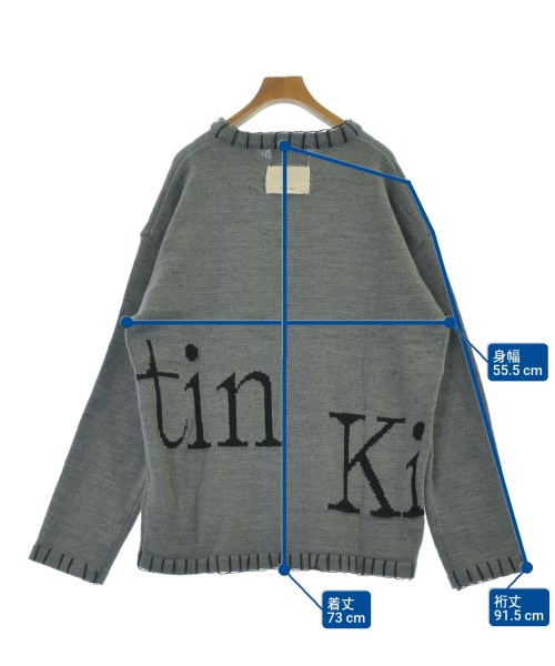 Matin Kim（マーティンキム）ニット・セーター グレー サイズ:F レディース/2200620744171