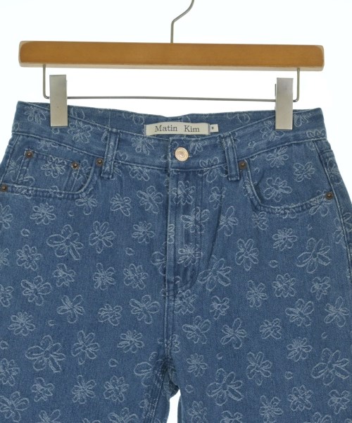 Matin Kim（マーティンキム）デニムパンツ 青 サイズ:M レディース/2200638144017