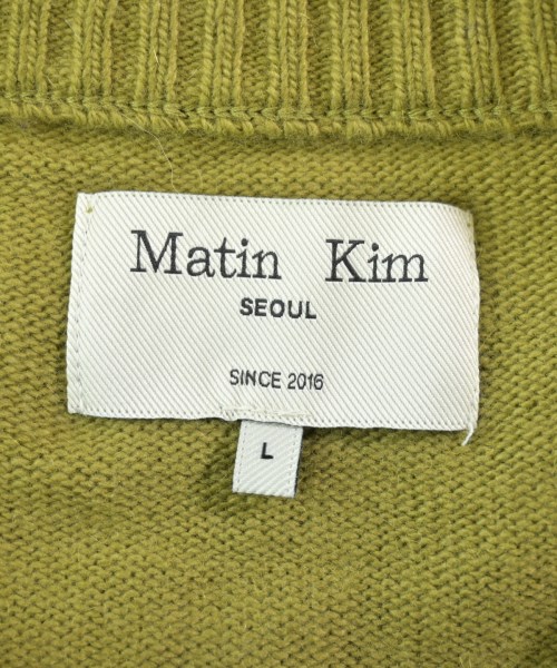 Matin Kim（マーティンキム）カーディガン 緑 サイズ:L メンズ/2200638893090