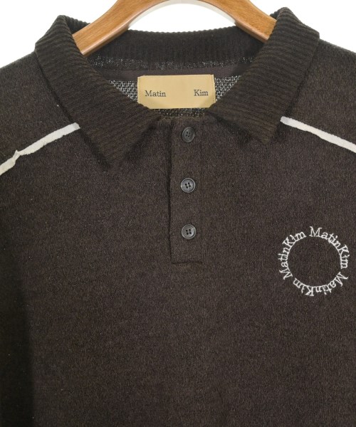 Matin Kim（マーティンキム）ニット・セーター 茶 サイズ:F メンズ/2200641768026