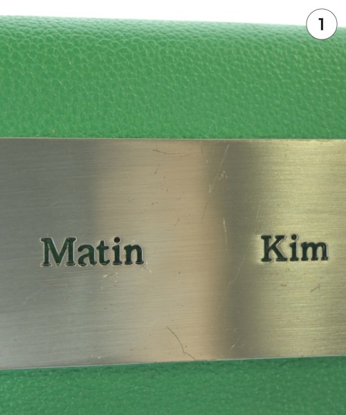 Matin Kim（マーティンキム）ショルダーバッグ 緑 サイズ:F レディース/2200642022066
