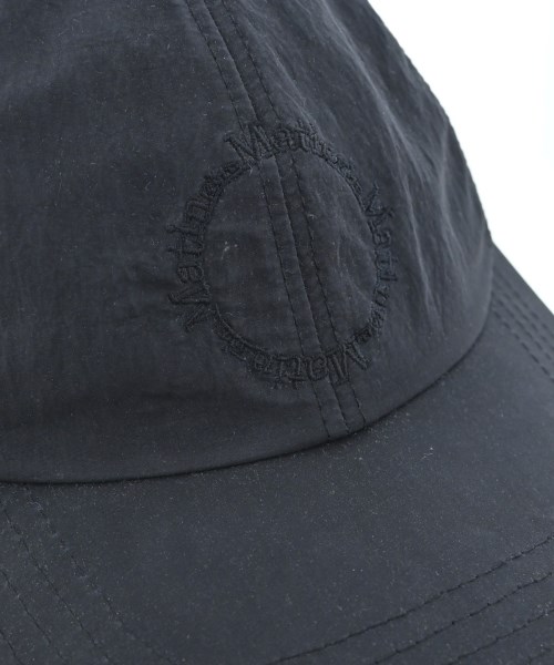 Matin Kim（マーティンキム）キャップ 黒 サイズ:- メンズ/2200620844079