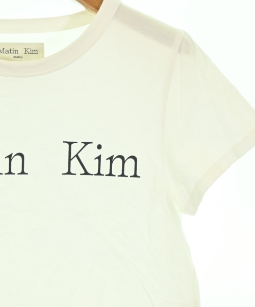 Matin Kim（マーティンキム）Tシャツ・カットソー 白 サイズ:M レディース/2200673848031