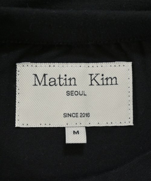 Matin Kim（マーティンキム）Tシャツ・カットソー 黒 サイズ:M レディース/2200673848048