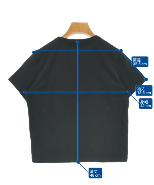 Matin Kim（マーティンキム）Tシャツ・カットソー 黒 サイズ:M レディース/2200673848048