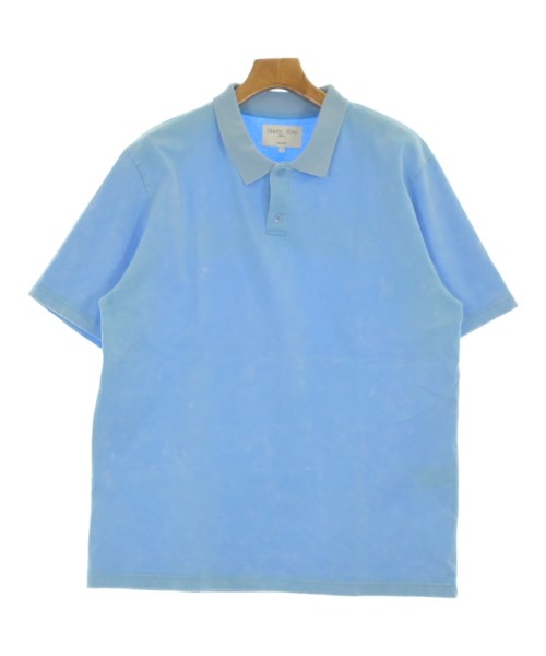 Matin Kim(マーティンキム)ポロシャツ 青 サイズ:F/2200674908048