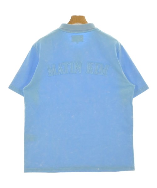 Matin Kim（マーティンキム）ポロシャツ 青 サイズ:F メンズ/2200674908048