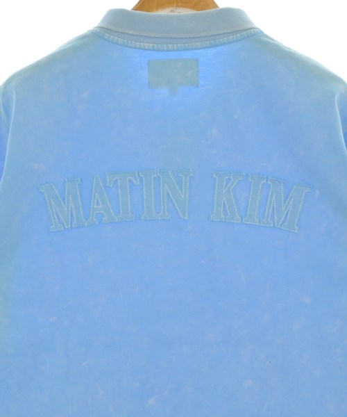 Matin Kim（マーティンキム）ポロシャツ 青 サイズ:F メンズ/2200674908048