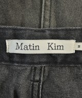 Matin Kim（マーティンキム）デニムパンツ 黒 サイズ:M レディース/2200716135104