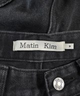 Matin Kim（マーティンキム）デニムパンツ 黒 サイズ:M レディース/2200716135111