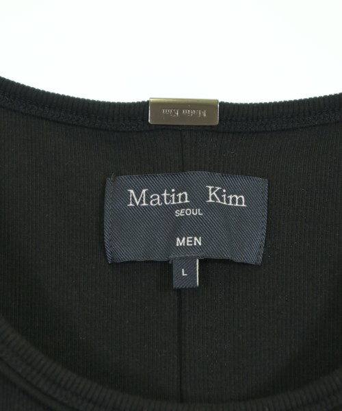 Matin Kim（マーティンキム）タンクトップ 黒 サイズ:L メンズ/2200716229032