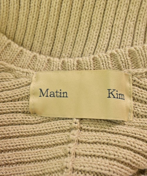 Matin Kim（マーティンキム）カーディガン ベージュ サイズ:F レディース/2200635008060