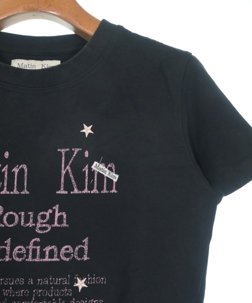 Matin Kim（マーティンキム）Tシャツ・カットソー 黒 サイズ:S レディース/2200640658090