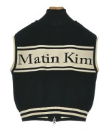 Matin Kim（マーティンキム）ベスト 黒 サイズ:S レディース/2200707003054
