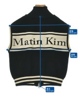 Matin Kim（マーティンキム）ベスト 黒 サイズ:S レディース/2200707003054