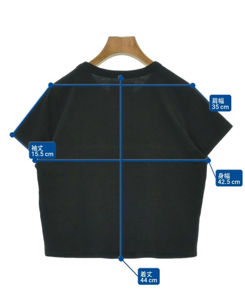 Matin Kim（マーティンキム）Tシャツ・カットソー 黒 サイズ:F レディース/2200707003139