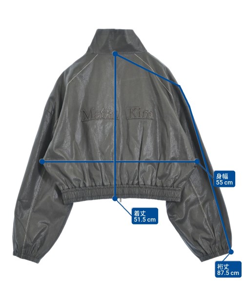 Matin Kim（マーティンキム）ブルゾン グレー サイズ:S レディース/2200659909046