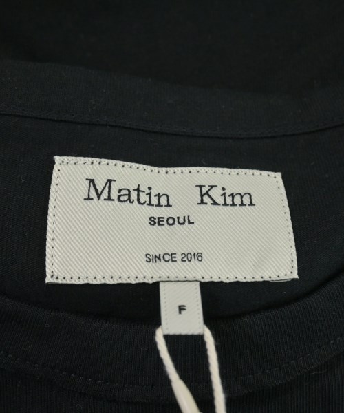 Matin Kim（マーティンキム）Tシャツ・カットソー 黒 サイズ:F レディース/2200659909305