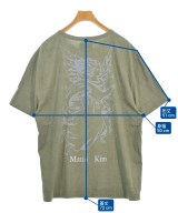 Matin Kim（マーティンキム）Tシャツ・カットソー カーキ サイズ:F メンズ/2200668875066