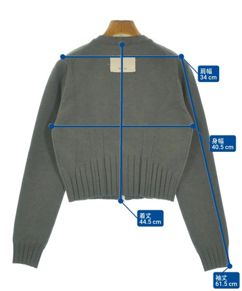 Matin Kim（マーティンキム）カーディガン グレー サイズ:S レディース/2200666563026