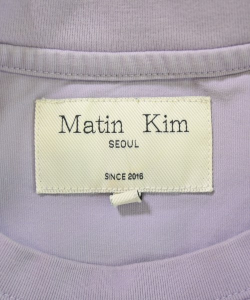 Matin Kim（マーティンキム）Tシャツ・カットソー 紫 サイズ:F レディース/2200716971276