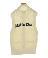 Matin Kim（マーティンキム）ベスト 白 サイズ:M レディース/2200726467103