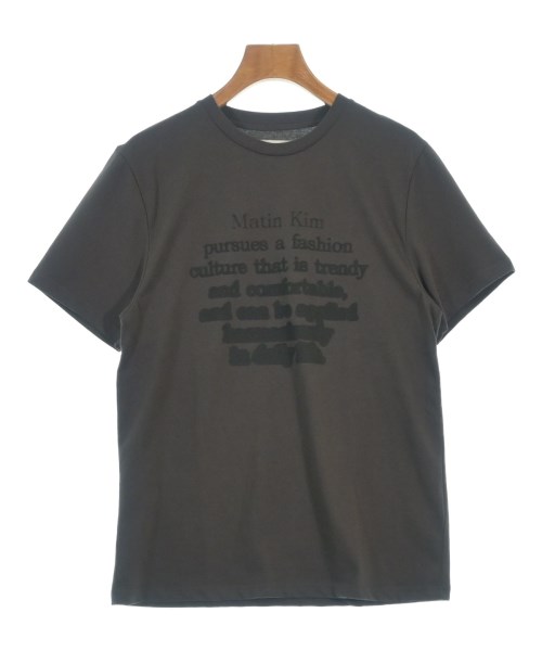 Matin Kim(マーティンキム)Tシャツ・カットソー グレー サイズ:F/2200679216056
