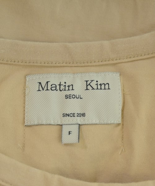 Matin Kim（マーティンキム）ノースリーブ ベージュ サイズ:F レディース/2200691540092
