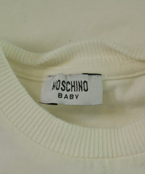 MOSCHINO BABY（モスキーノベイビー）Tシャツ・カットソー 白 サイズ:80(12M) キッズ/2200687220427