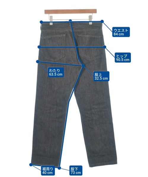 MSG&SONS（エムエスジーアンドソンズ）デニムパンツ 黄 サイズ:32(L位) メンズ/2200676254303