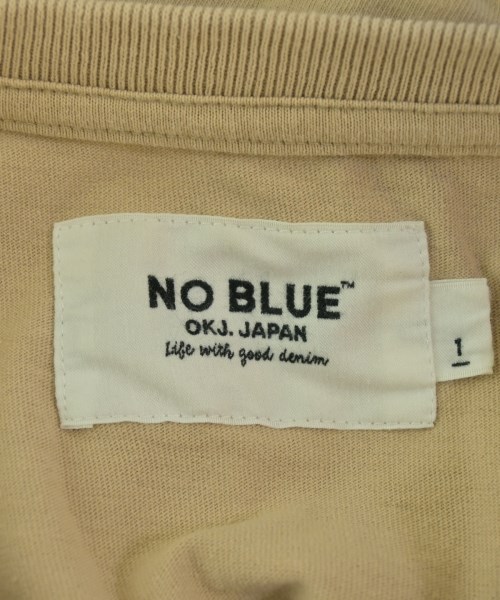 NO BLUE（ノーブルー）Tシャツ・カットソー ベージュ サイズ:1(S位) メンズ/2200673625113