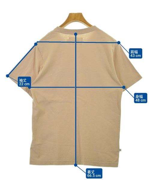 NO BLUE（ノーブルー）Tシャツ・カットソー ベージュ サイズ:1(S位) メンズ/2200673625113