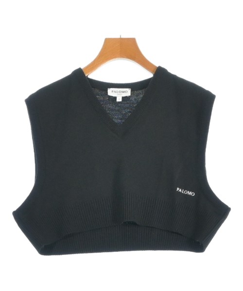 PALOMO SPAIN(パロモスペイン)ベスト 黒 サイズ:S/2200662485179