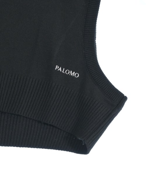 PALOMO SPAIN（パロモスペイン）ベスト 黒 サイズ:S レディース/2200662485179