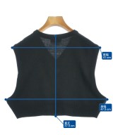 PALOMO SPAIN（パロモスペイン）ベスト 黒 サイズ:S レディース/2200662485179