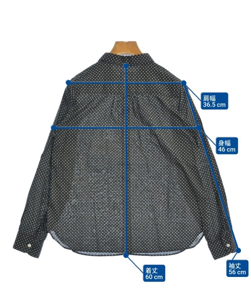 Parkes（パークス）カジュアルシャツ 黒 サイズ:M レディース/2200649301010