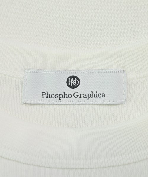 Phospho Graphica（フォスフォグラフィカ）Tシャツ・カットソー 白 サイズ:M メンズ/2200614630077