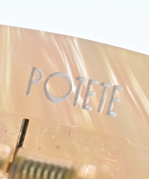 potete（ポテテ）ヘアアクセサリー ベージュ サイズ:- レディース/2200690178111