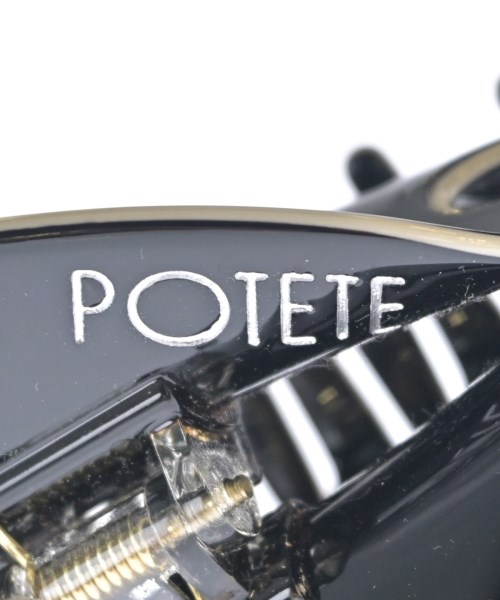 potete（ポテテ）ヘアアクセサリー 黒 サイズ:- レディース/2200705558075
