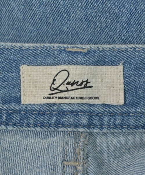 Q.anos（キュアノス）デニムパンツ 青 サイズ:2(M位) レディース/2200639530062