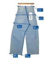Q.anos（キュアノス）デニムパンツ 青 サイズ:2(M位) レディース/2200639530062
