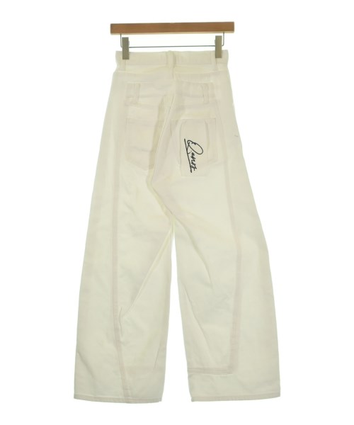 Q.anos（キュアノス）デニムパンツ 白 サイズ:0(XS位) レディース/2200675243063