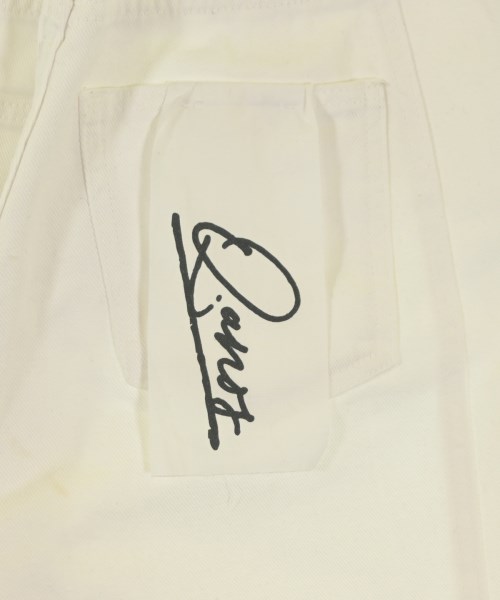 Q.anos（キュアノス）デニムパンツ 白 サイズ:0(XS位) レディース/2200675243063