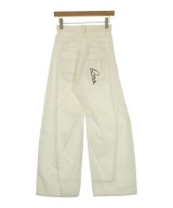 Q.anos（キュアノス）デニムパンツ 白 サイズ:0(XS位) レディース/2200675243063